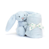 Jellycat Inc 26 STH4BLU Bashful Blush Bunny Soother