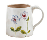 Mud Pie MP 43500229x Flower Mug