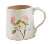 Mud Pie MP 43500229x Flower Mug