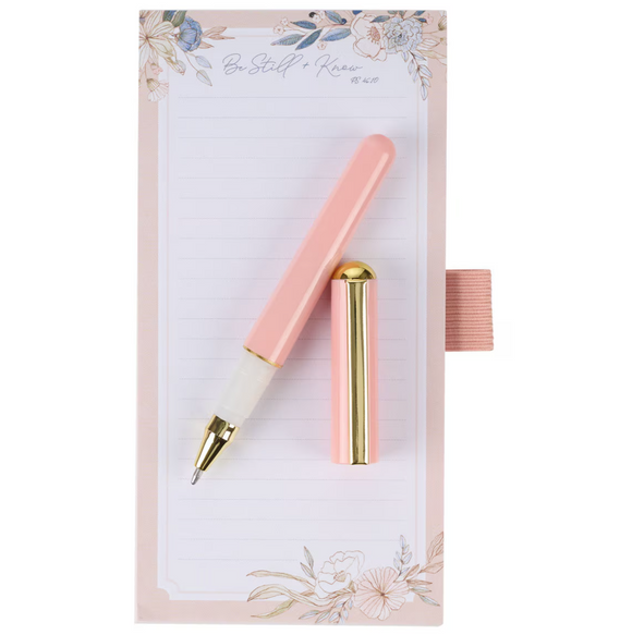 Christian Art Gifts CAG FN0xx Magnetic Notepad and Pen Gift Set