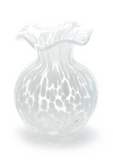 Two's Company 26 54963xx  Ruffled Edge Spotted Vase Assorted - 3 Colors