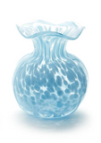 Two's Company 26 54963xx  Ruffled Edge Spotted Vase Assorted - 3 Colors