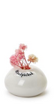 Two's Company TC E5840-UNx Small Porcelain Vase with Flowers - 6 Styles