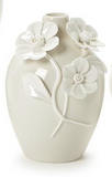 Two's Company TC 54989-x Mini Vases with 3-D Sculpted Flowers