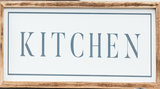 VIP Home & Garden VIP L0050x Wood/MDF Wall Sign - 3 Styles