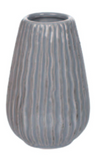 VIP Home & Garden VIP PV00265x Ceramic Ripple Bud Vases - 4 Colors