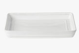 Casafina Stoneware CF FIR252-WHI Costa Nova "Friso" Tray, White