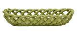 Casafina Stoneware CF CES09xx Handwoven Ceramic Baguette Basket - 2 Colors