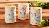 Mud Pie MP 41270049x Farmhouse Angel Votive - 3 Styles