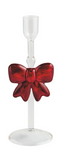 Mud Pie MP 40960132x Christmas Glass Taper Holder - 3 Styles