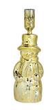 Mud Pie MP 40960134x Snowman Light-Up Taper Holder - 2 Sizes