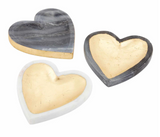 Mud Pie MP 41260026xx Marble Heart Tray - 3 Styles