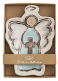 Mud Pie MP 41230054x Farm Christmas Angel Tidbit Dish - 3 Styles