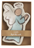 Mud Pie MP 41230054x Farm Christmas Angel Tidbit Dish - 3 Styles