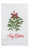 Mud Pie MP 42170225x Christmas Embroidered Towel - 3 Styles