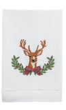 Mud Pie MP 42170225x Christmas Embroidered Towel - 3 Styles