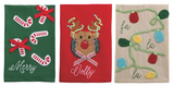 Mud Pie MP 42170242x Farm Crochet Christmas Towel - 3 Styles