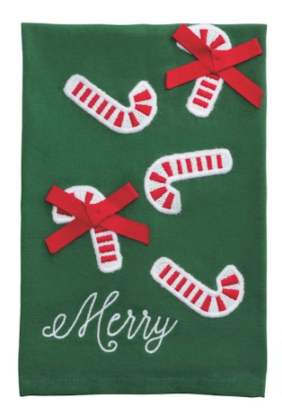 Mud Pie Farm Crochet Christmas Towel - Thumbnail 3