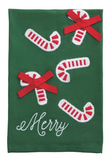 Mud Pie MP 42170242x Farm Crochet Christmas Towel - 3 Styles