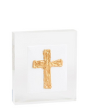 Mud Pie MP 43400233x Acrylic Cross Plaque - 3 Sizes
