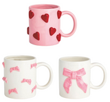 Mud Pie MP 43500258x Valentine's Mug - 3 Styles