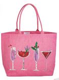 Mud Pie MP 82160070x Holiday Sparkle Tote - 3 Styles