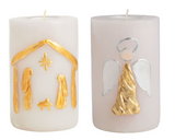 Mud Pie MP 49800303x Gold Infini-Tea Candle - 2 Styles
