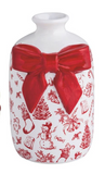 Mud Pie MP 47700479x Toile Bud Vase - 3 Styles