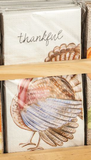 Mud Pie MP 40900110x Thanksgiving Gather Guest Towel - 4 Styles