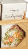 Mud Pie MP 40900110x Thanksgiving Gather Guest Towel - 4 Styles