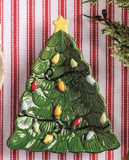 Mud Pie MP 41230057x Farm Christmas Tidbit Plate - 4 Styles