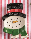 Mud Pie MP 41230057x Farm Christmas Tidbit Plate - 4 Styles