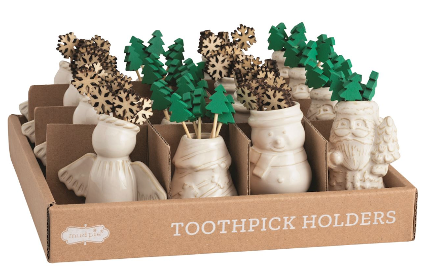 White Christmas Toothpick Set - Thumbnail 2