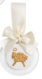 Mud Pie MP 46700424x Gold Intaglio Ornament - 3 Styles