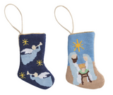 Mud Pie MP 46700404x Mini Stocking - 2 Styles