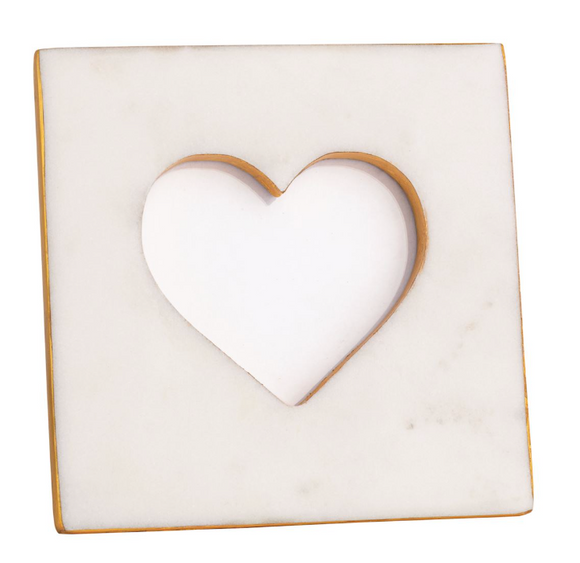 Mud Pie MP 46900710 Heart Frame 3 x 3
