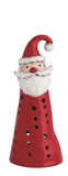 Mud Pie MP 40030556x Stoneware Farm Santa Statue - 3 Sizes