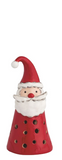 Mud Pie MP 40030556x Stoneware Farm Santa Statue - 3 Sizes