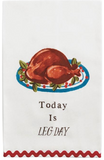 Mud Pie MP 42170208x Thanksgiving Trim Towel - 6 Styles