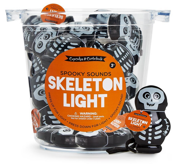 Two's Company TC 44597 Spooky Sounds Safety Light Up and Sound Skeleton Unit
