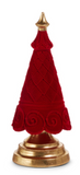 RAZ Imports RZ 451170x Red Flocked Tree - 2 Sizes