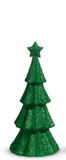 RAZ Imports RZ 4540857x Green Glitter Trees - 2 Sizes