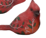 Wing Tai Trading WTT RXF59750x Resin Cardinal Ornament - 2 Styles