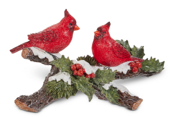 Raz Imports RZ 4512129 Cardinals on Branch 10in