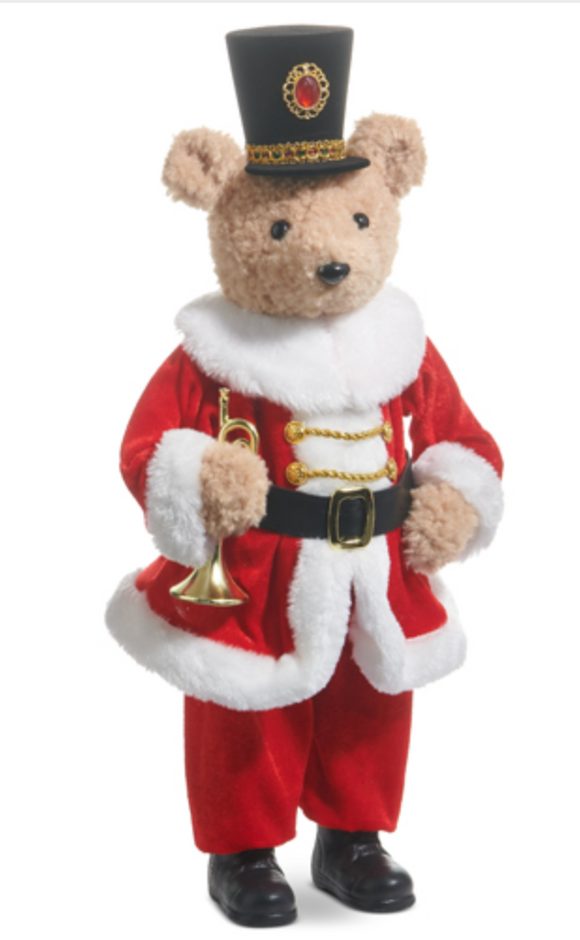Raz Imports RZ 4516705 Nutcracker Bear 20in