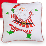 Raz Imports RZ 4556034X Dancing Santa Pillow 12in - 2 Styles