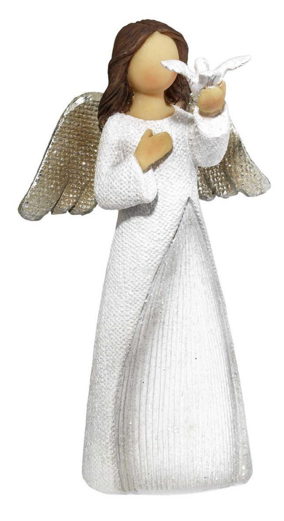 Dicksons Gifts DG CHANGR-40x Angel with Glitter Figurine - 2 Styles