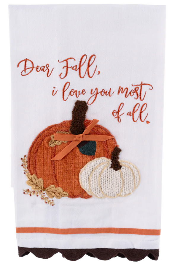 Glory Haus GH 70170535 Dear Fall Tea Towel