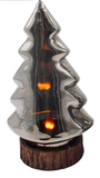 Wing Tai Trading WTT 25GXS224x Glass Lighted Tree - 2 Sizes