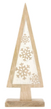 Wing Tai Trading WTT WXI59540xx Straight-Edge White/Snowflake Tree - 3 Sizes